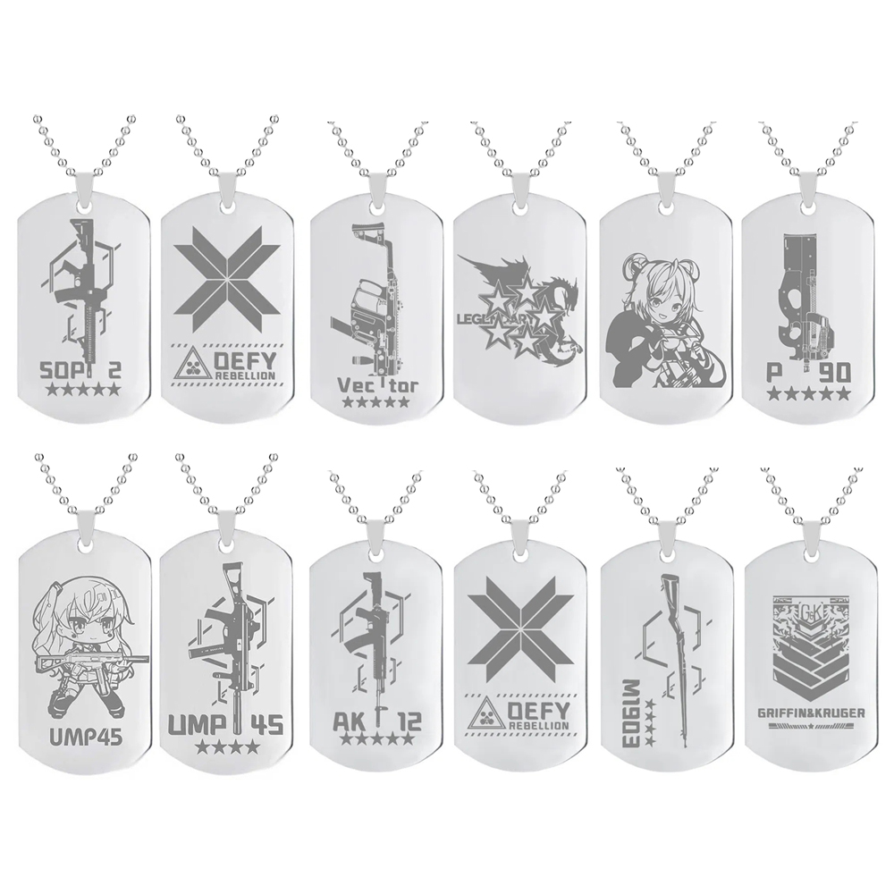Men Accessories Neck Chain - Colar Frontline para homens e mulheres,