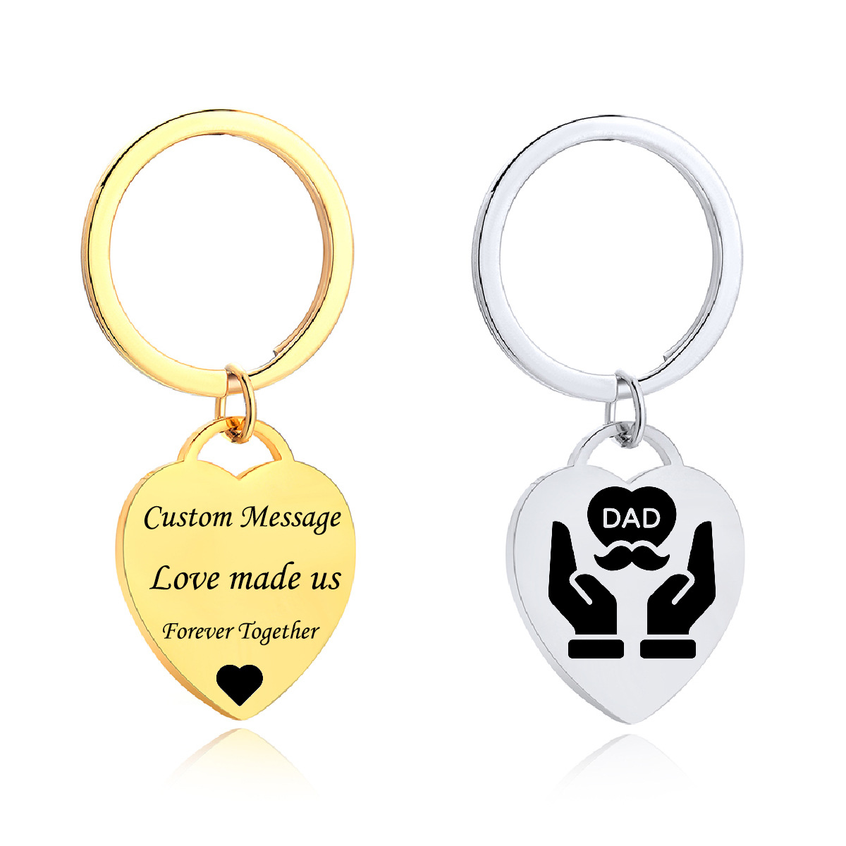 Men Accessories All - Chaveiro com pingente de amor com