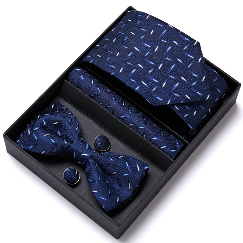 Neck Tie Set Box - Gravata para homens vestido formal smoking
