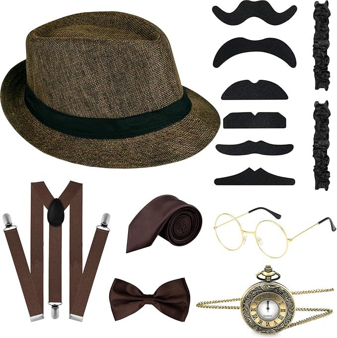 Men'S Accessories In The 1920S - Conjunto de Acessórios de Fantasia Gatsby