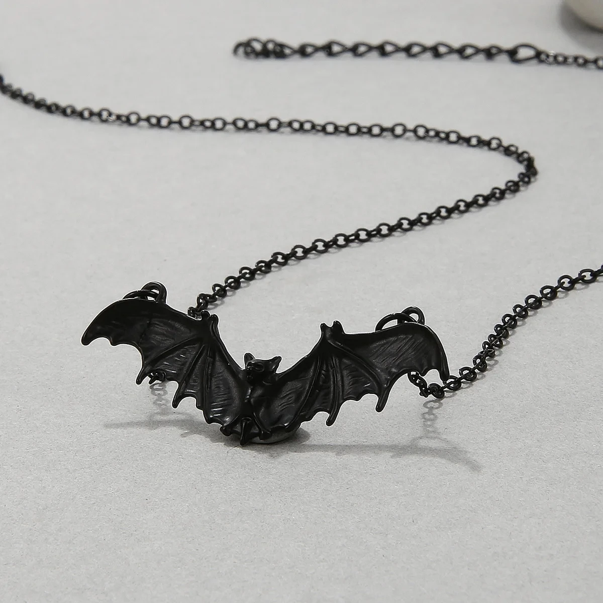 Punk Bat Shaped Colar Pingente - Men Accessories Neck Chain avaliação e preço