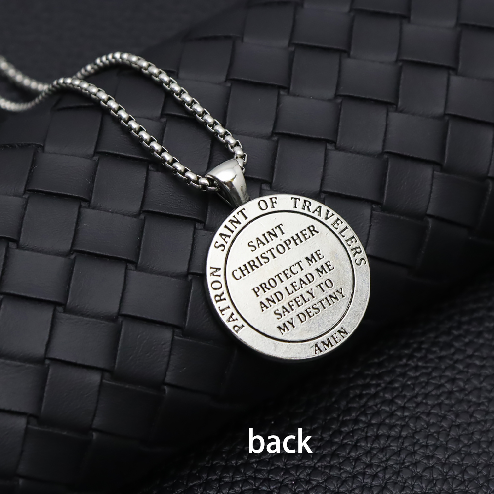 Colar Religioso com Moeda de S - Men Accessories Neck Chain avaliação e preço