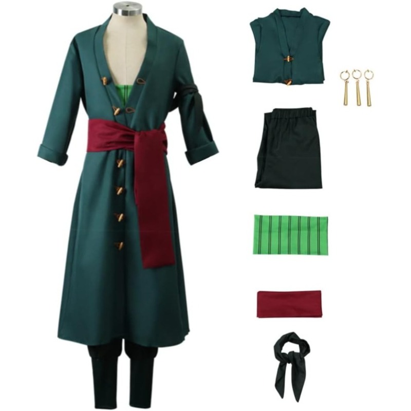 Homens anime quimono cosplay t - Men'S Kimono Accessories avaliação e preço