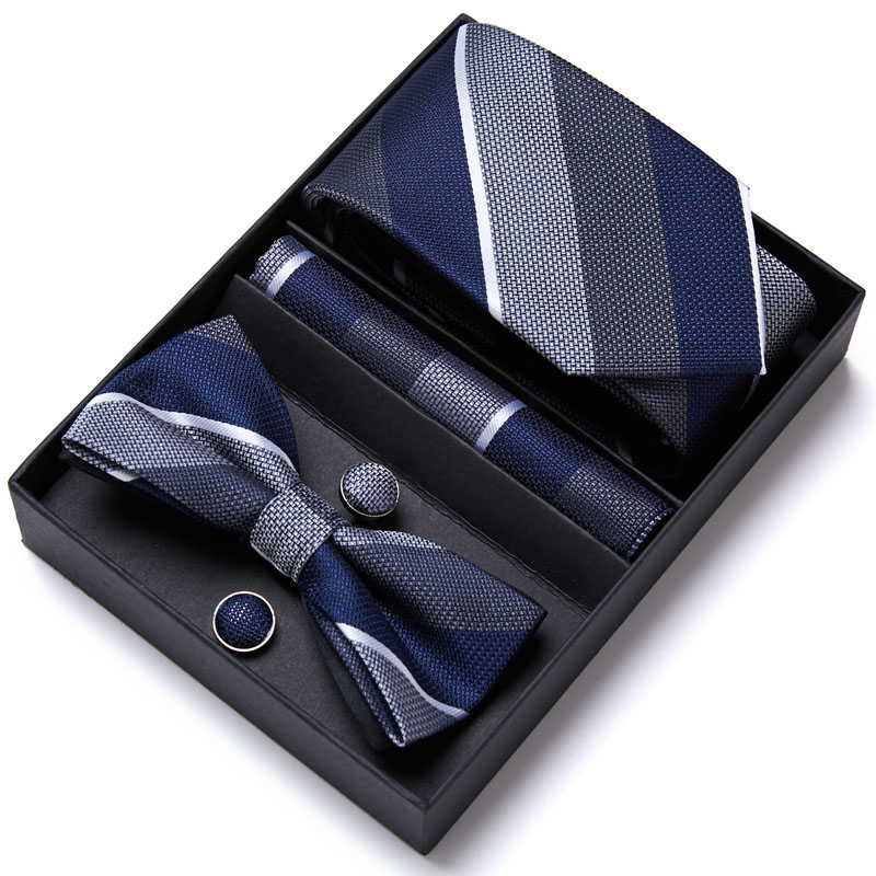 Gravata para homens vestido fo - Neck Tie Set Box avaliação e preço