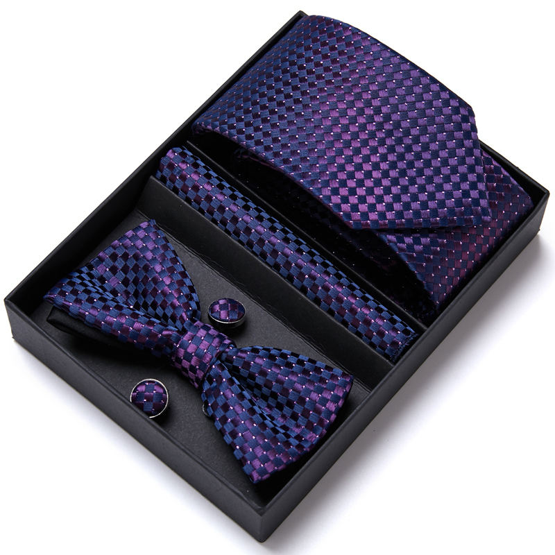 Gravata para homens vestido fo - Neck Tie Set Box avaliação e preço