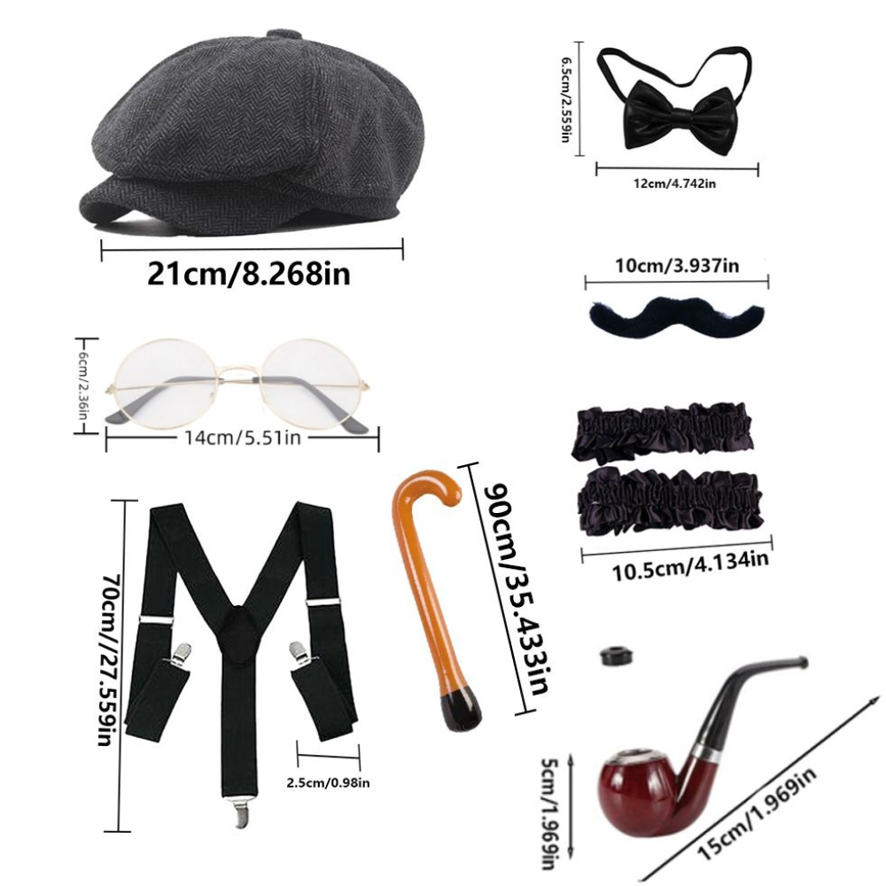 PESENAR Conjunto de Acessórios - Men'S Accessories In The 1920S avaliação e preço